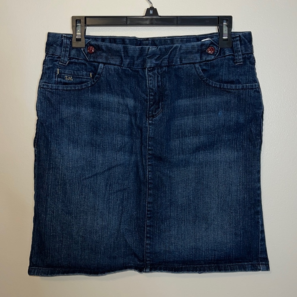 Tommy Hilger denim skirt